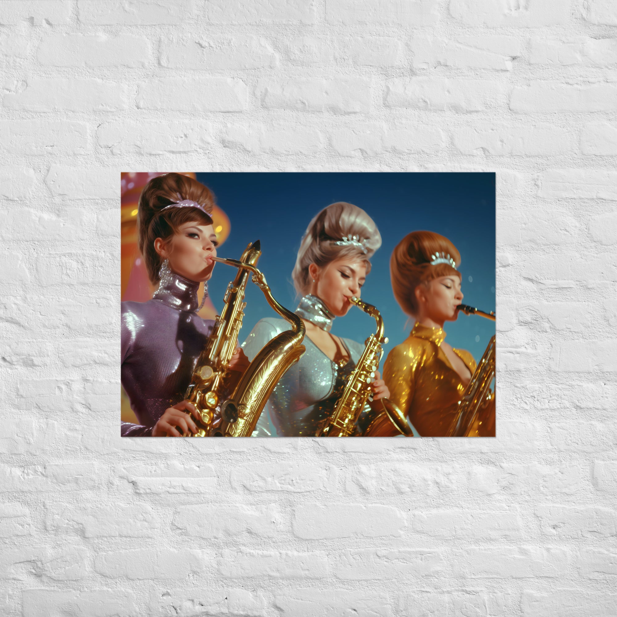 Poster – Retro Future Merch by @aifascinated