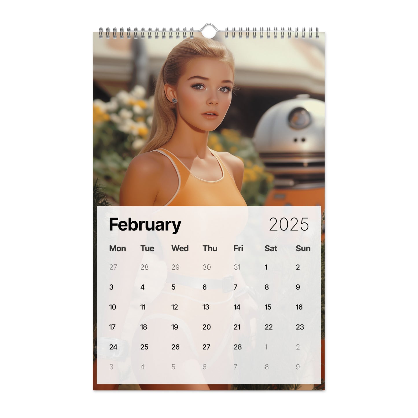 Futures of The Past - Wall Calendar (2025) - Cover 2