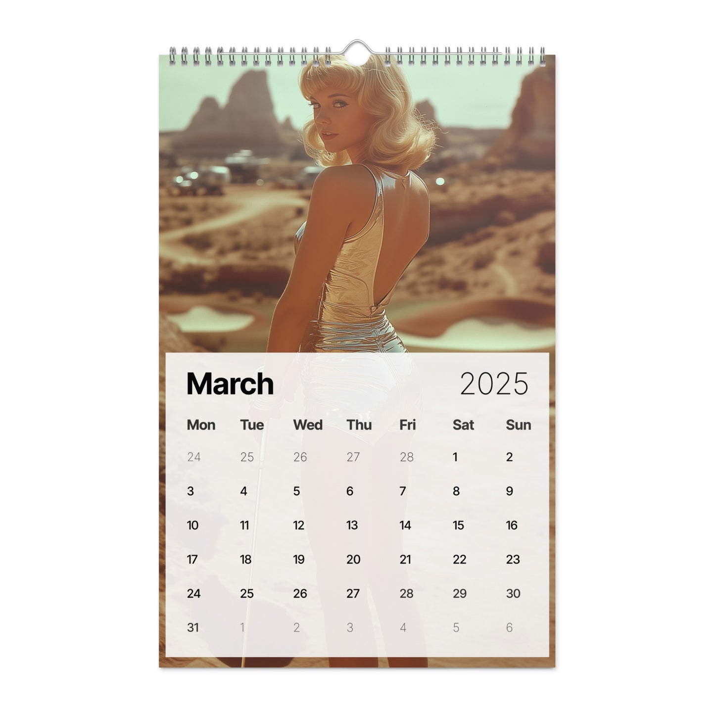 Futures of The Past - Wall Calendar (2025) - Cover 2