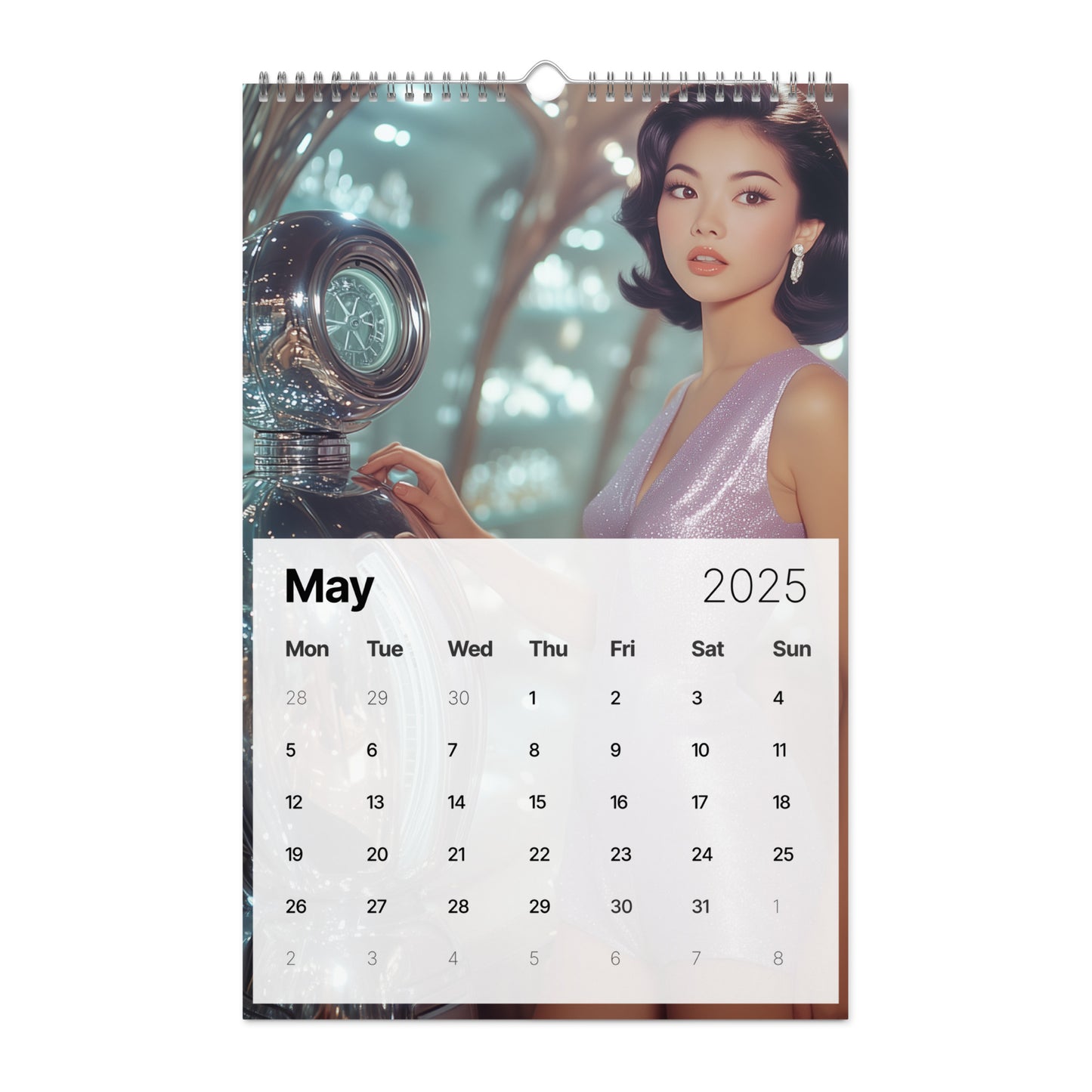 Futures of The Past - Wall Calendar (2025) - Cover 2