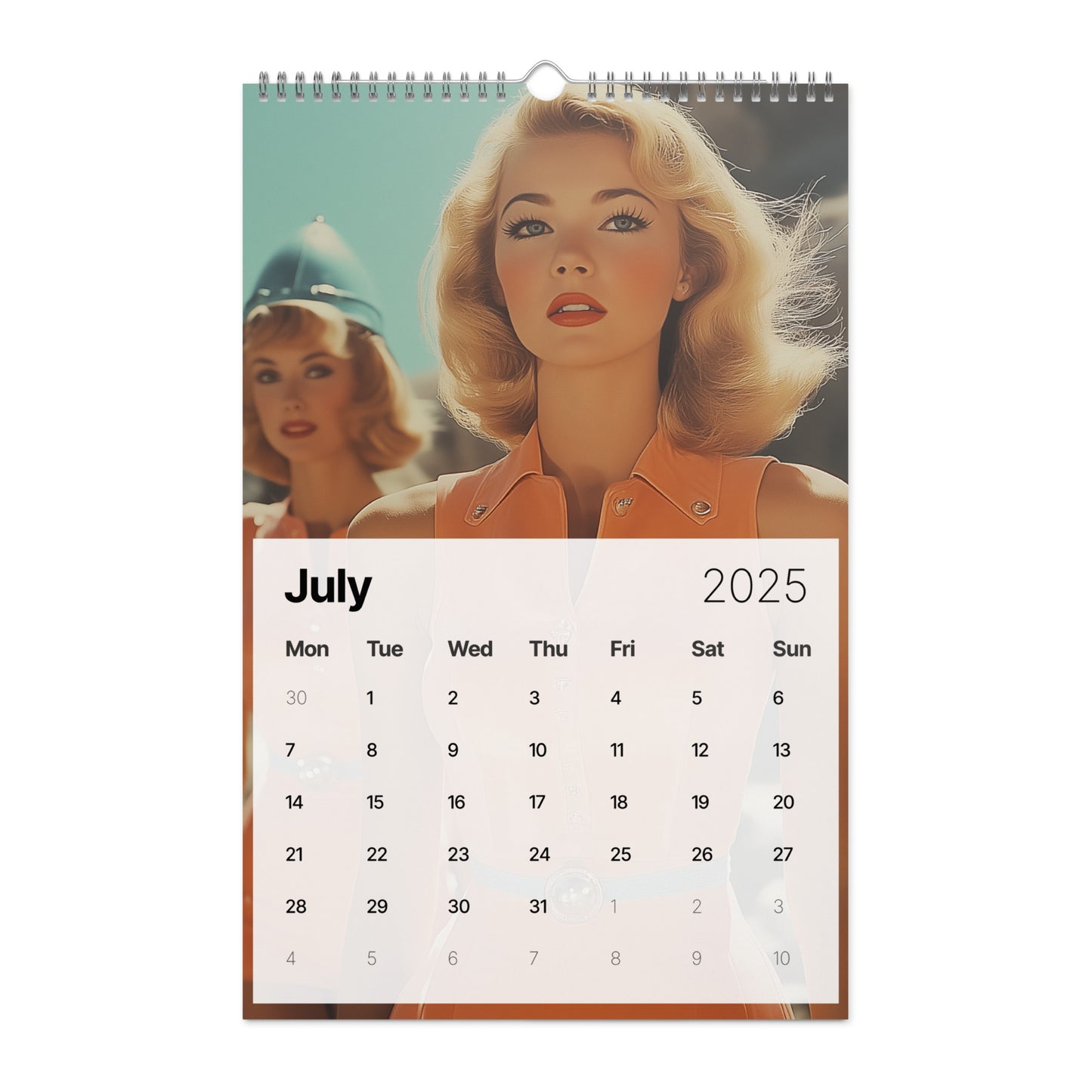 Futures of The Past - Wall Calendar (2025) - Cover 2