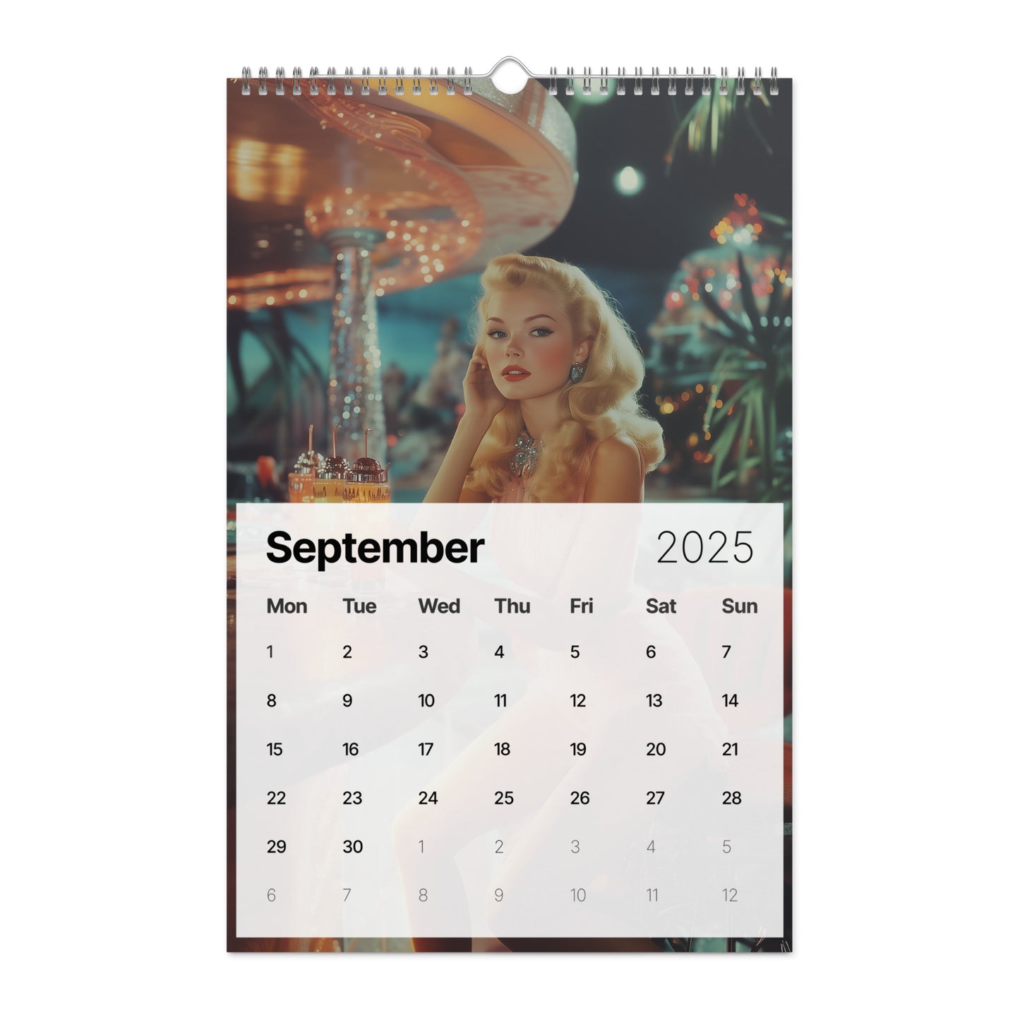 Futures of The Past - Wall Calendar (2025) - Cover 2